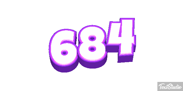 684 Текстовый эффект