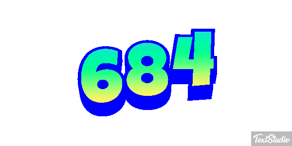 684 Текстовый эффект