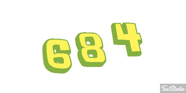 684 Текстовый эффект
