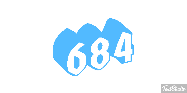 684 Текстовый эффект