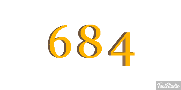 684 Текстовый эффект