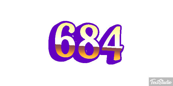 684 Текстовый эффект