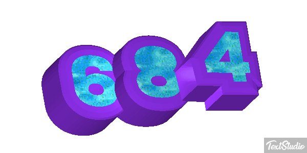 684 Текстовый эффект