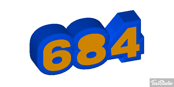 684 Текстовый эффект