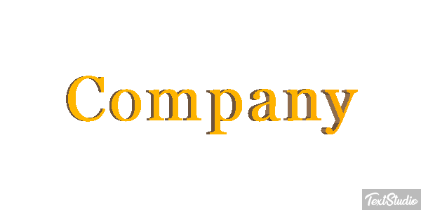 Company テキスト効果