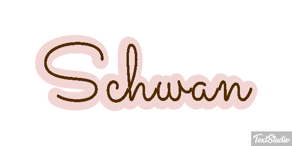 Schwan Texteffekt
