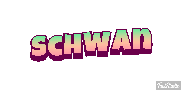 Schwan Texteffekt