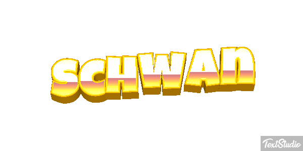 Schwan Texteffekt