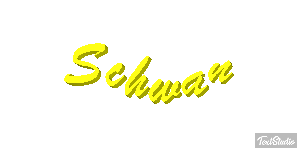 Schwan Texteffekt