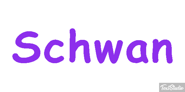 Schwan Texteffekt