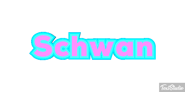 Schwan Texteffekt