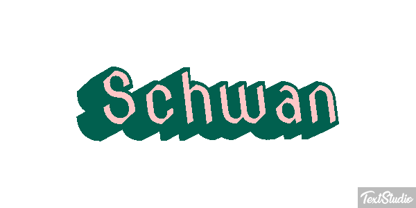 Schwan Texteffekt