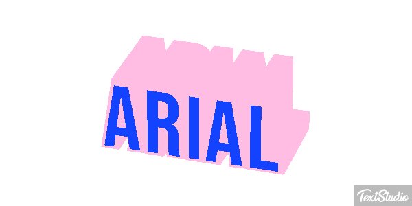 Arial Efekt tekstowy