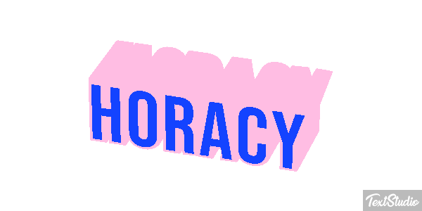 Horacy Effet de texte