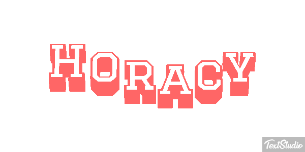 Horacy Effet de texte