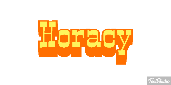 Horacy Effet de texte