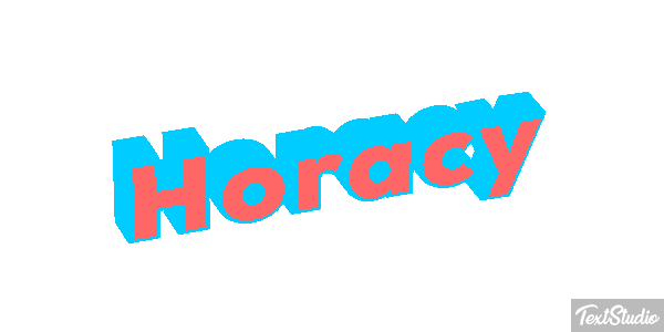 Horacy Effet de texte