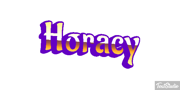 Horacy Effet de texte