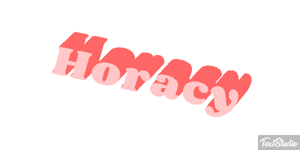 Horacy Effet de texte