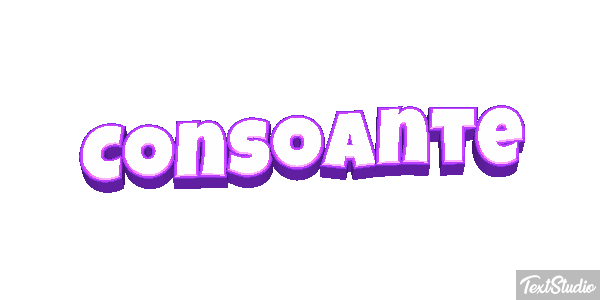 Consoante Text effect