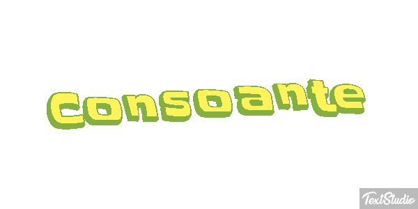 Consoante Text effect