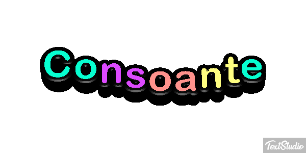 Consoante Text effect