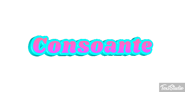 Consoante Text effect