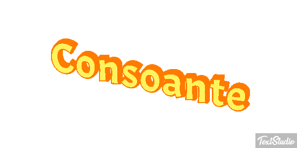 Consoante Text effect