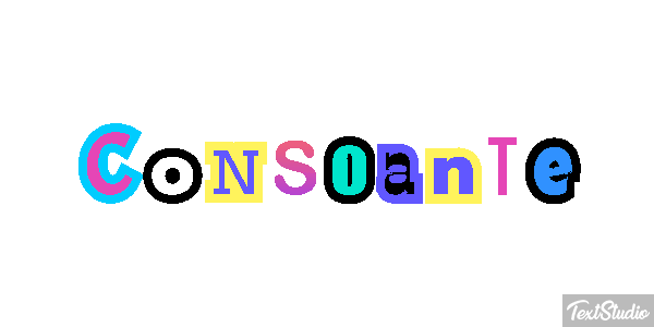 Consoante Text effect