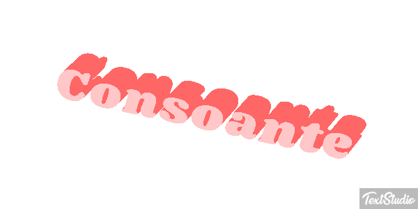 Consoante Text effect