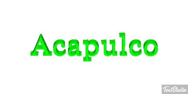 Acapulco Metin efekti