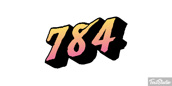784 Текстовый эффект