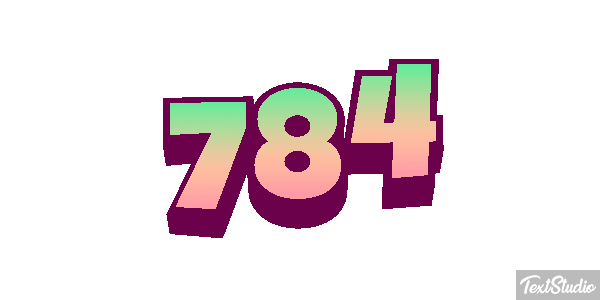 784 Текстовый эффект
