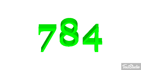 784 Текстовый эффект