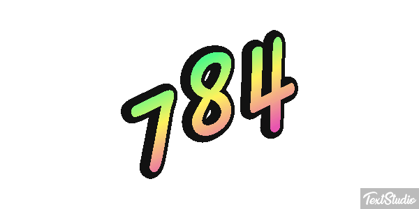 784 Текстовый эффект