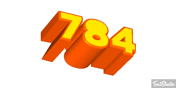 784 Текстовый эффект