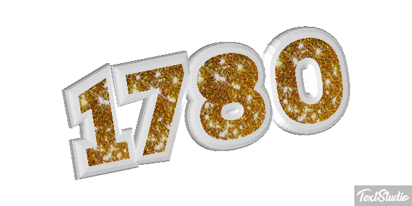 1780 Text effect