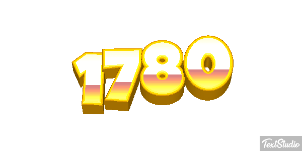 1780 Text effect