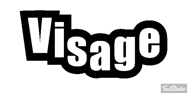 Visage Effet de texte