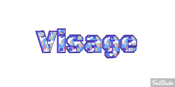 Visage Effet de texte