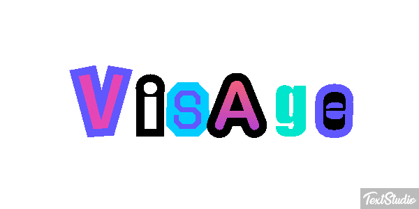 Visage Effet de texte