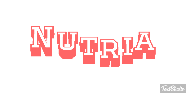 Nutria テキスト効果