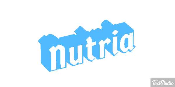 Nutria テキスト効果