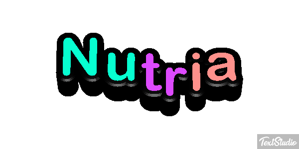 Nutria テキスト効果