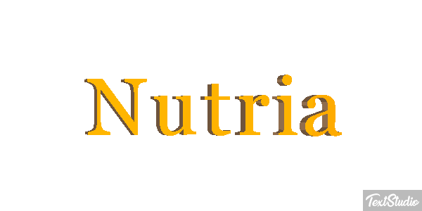 Nutria テキスト効果