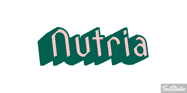 Nutria テキスト効果