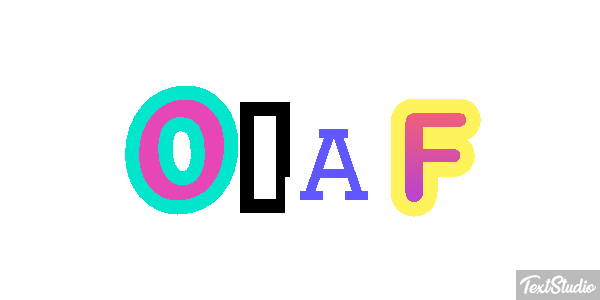 Olaf Text effect