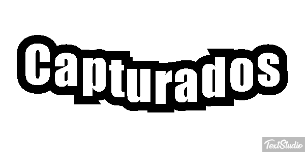 Capturados テキスト効果