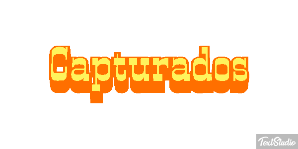 Capturados テキスト効果