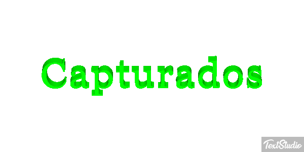 Capturados テキスト効果